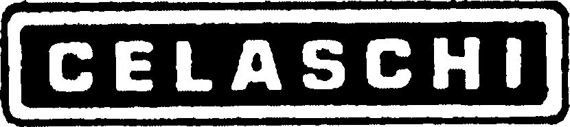 Trademark Logo CELASCHI