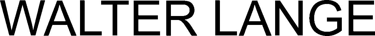 Trademark Logo WALTER LANGE