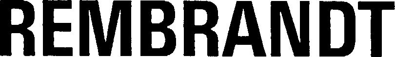 Trademark Logo REMBRANDT