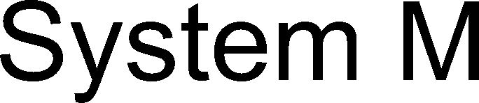 Trademark Logo SYSTEM M