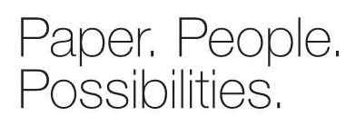 Trademark Logo PAPER. PEOPLE. POSSIBILITIES.