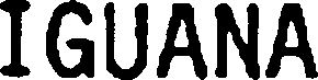 Trademark Logo IGUANA