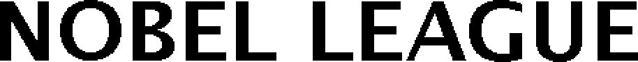 Trademark Logo NOBEL LEAGUE