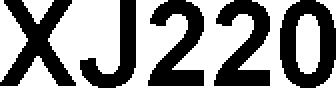 Trademark Logo XJ220