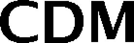 Trademark Logo CDM