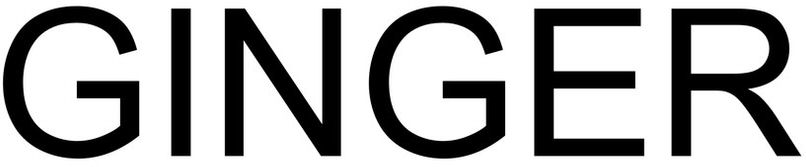 Trademark Logo GINGER