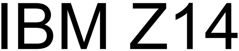 Trademark Logo IBM Z14