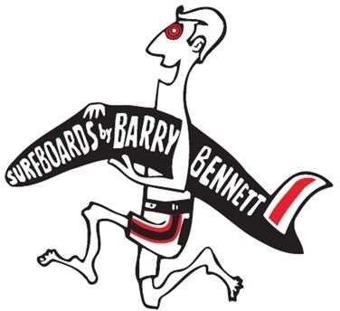 Trademark Logo SURFBOARDS BY BARRY BENNETT
