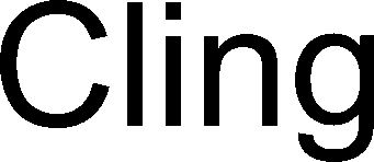 Trademark Logo CLING