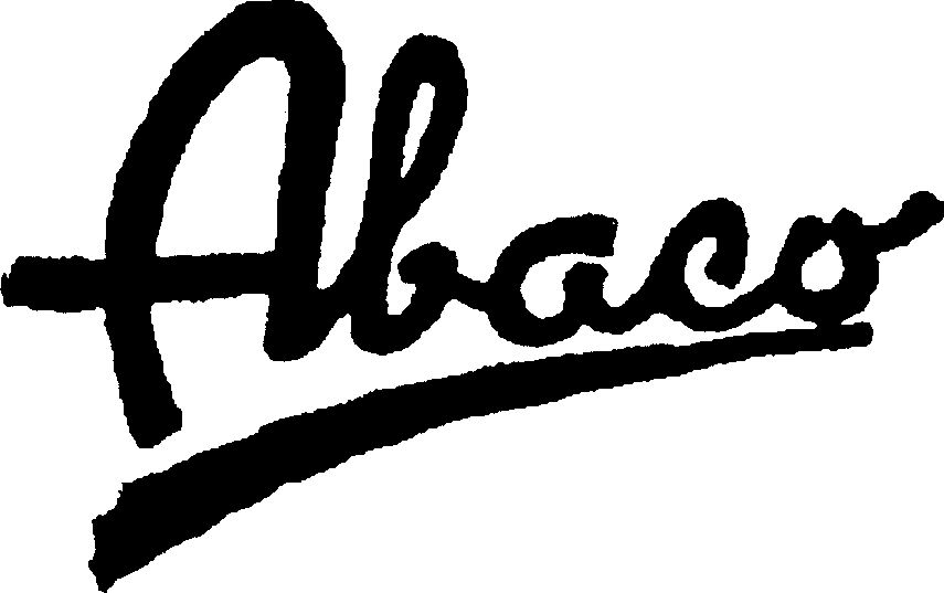 Trademark Logo ABACO