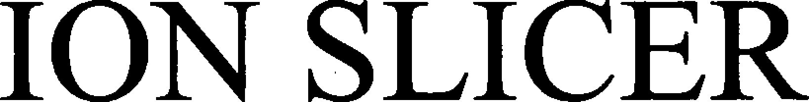 Trademark Logo ION SLICER