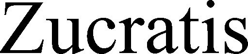 Trademark Logo ZUCRATIS