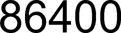 Trademark Logo 86400