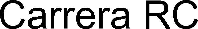 Trademark Logo CARRERA RC
