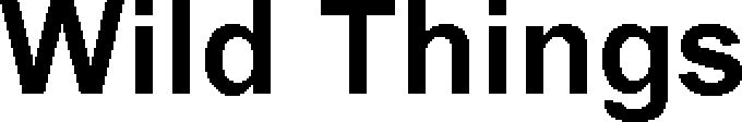 Trademark Logo WILD THINGS