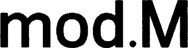 Trademark Logo MOD.M