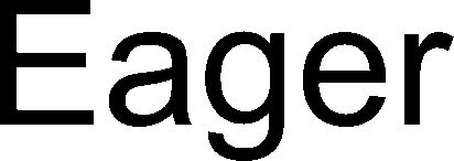 Trademark Logo EAGER