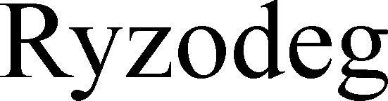 Trademark Logo RYZODEG