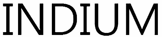 Trademark Logo INDIUM