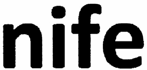 Trademark Logo NIFE