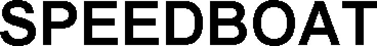 Trademark Logo SPEEDBOAT
