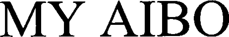 Trademark Logo MY AIBO