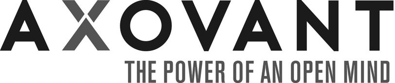 Trademark Logo AXOVANT THE POWER OF AN OPEN MIND