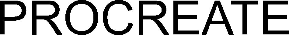 Trademark Logo PROCREATE