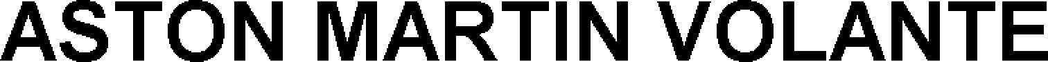 Trademark Logo ASTON MARTIN VOLANTE
