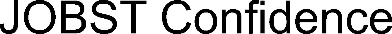 Trademark Logo JOBST CONFIDENCE
