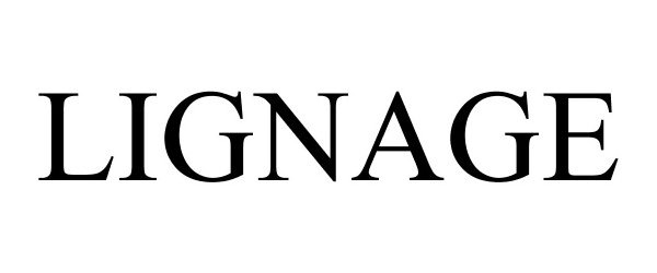 Trademark Logo LIGNAGE