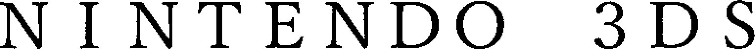 Trademark Logo NINTENDO 3DS
