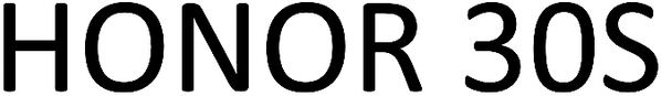 Trademark Logo HONOR 30S