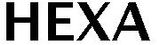 Trademark Logo HEXA