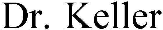 Trademark Logo DR. KELLER