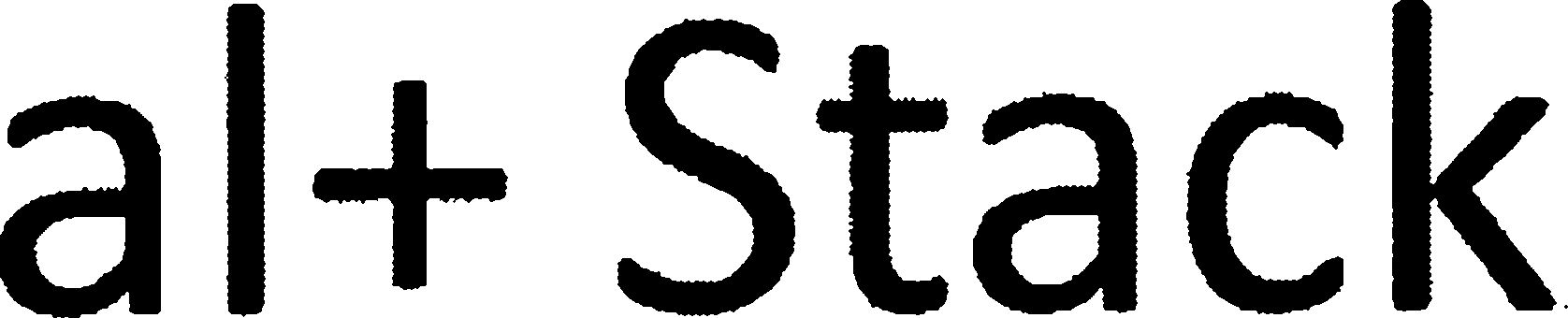 Trademark Logo AL+ STACK