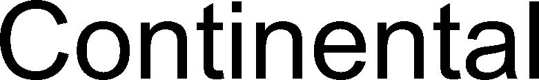 Trademark Logo CONTINENTAL