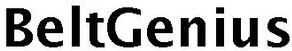 Trademark Logo BELTGENIUS
