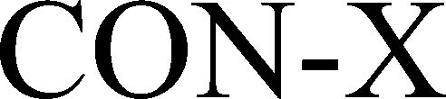 Trademark Logo CON-X