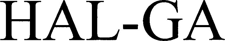 Trademark Logo HAL-GA