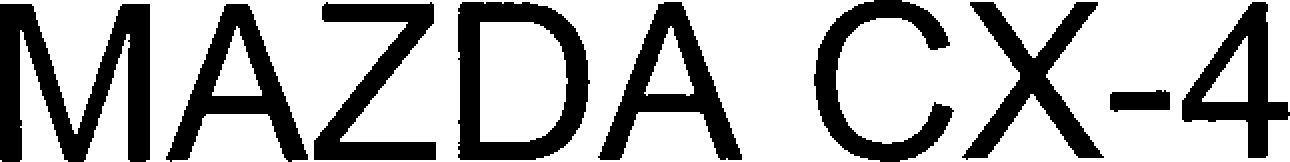 Trademark Logo MAZDA CX-4