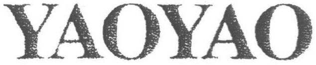 Trademark Logo YAOYAO