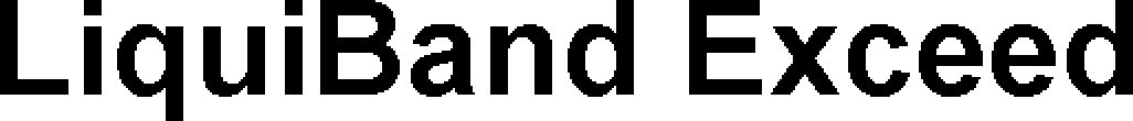 Trademark Logo LIQUIBAND EXCEED