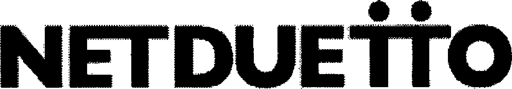 Trademark Logo NETDUETTO