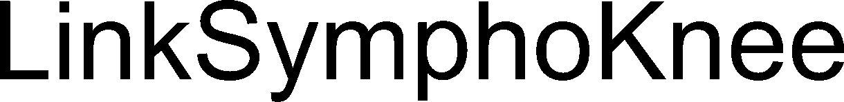 Trademark Logo LINKSYMPHOKNEE