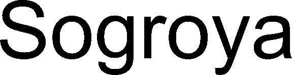 Trademark Logo SOGROYA