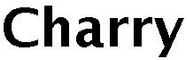 Trademark Logo CHARRY