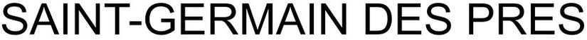 Trademark Logo SAINT-GERMAIN DES PRES