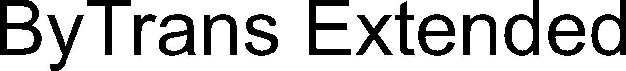 Trademark Logo BYTRANS EXTENDED