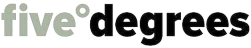 Trademark Logo FIVE DEGREES